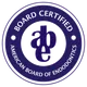 American Board of Endodontics, board certified